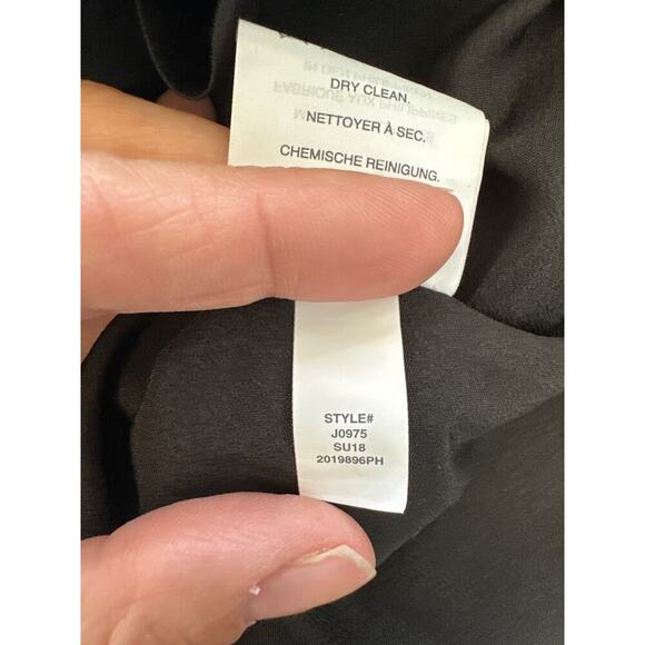 J. Crew Collection Lace Up Linen Dress, Size 2, EUC - Picture 8 of 10